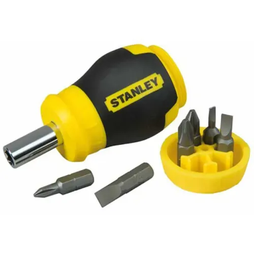 Stanley Викрутка коротка "Multibit Stubby" + 6 біт - PRORAB