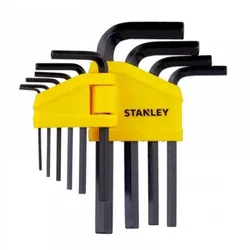 Набір шестигранних ключів Stanley (10 шт.) (0-69-253) - PRORAB