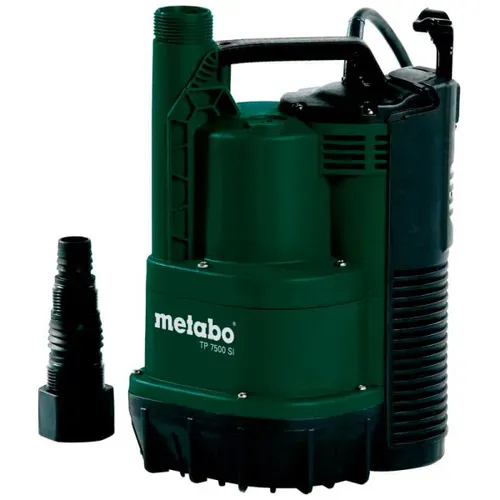 Занурювальний насос для чистої води Metabo TP 7500 SI (0.3 кВт, 7500 л/год) (0250750013) - PRORAB