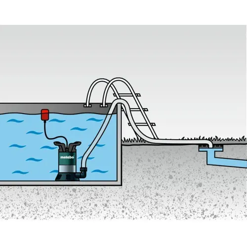 Занурювальний насос для чистої води Metabo TP 7500 SI (0.3 кВт, 7500 л/год) (0250750013) - PRORAB image-1