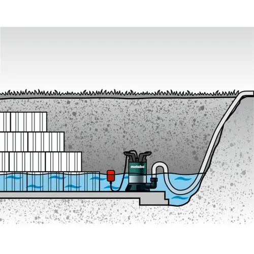 Занурювальний насос Metabo TPS 14000 S COMBI (0.77 кВт, 14000 л/год) (0251400000) - PRORAB image-3
