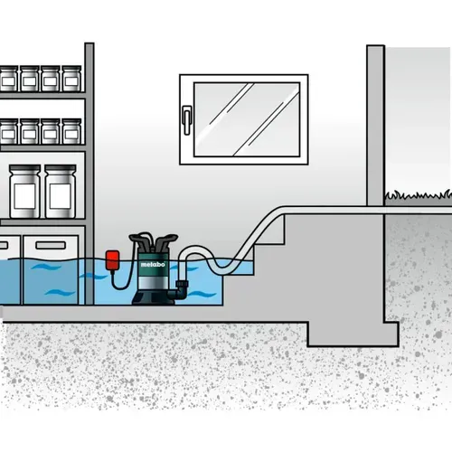 Занурювальний насос Metabo TPS 14000 S COMBI (0.77 кВт, 14000 л/год) (0251400000) - PRORAB image-4