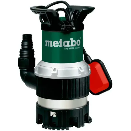 Комбінований занурювальний насос Metabo TPS 16000 S COMBI (0.97 кВт, 16000 л/год) (0251600000) - PRORAB