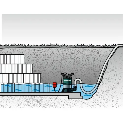 Комбінований занурювальний насос Metabo TPS 16000 S COMBI (0.97 кВт, 16000 л/год) (0251600000) - PRORAB image-6