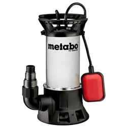 Дренажний насос для брудної води Metabo PS 18000 SN (1.1 кВт, 19000 л/год) (0251800000) - PRORAB image-7