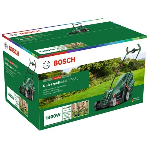 Електрична газонокосарка Bosch Universal Rotak 37-555 (1.4 кВт, 370 мм) (06008A6501) - PRORAB image-1