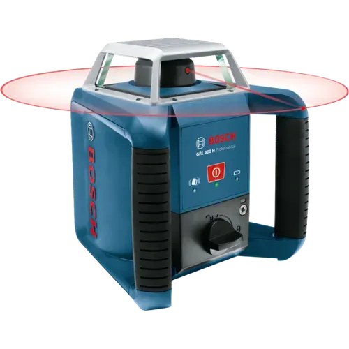 Ротаційний лазерний нівелір Bosch GRL 400 H Professional - PRORAB