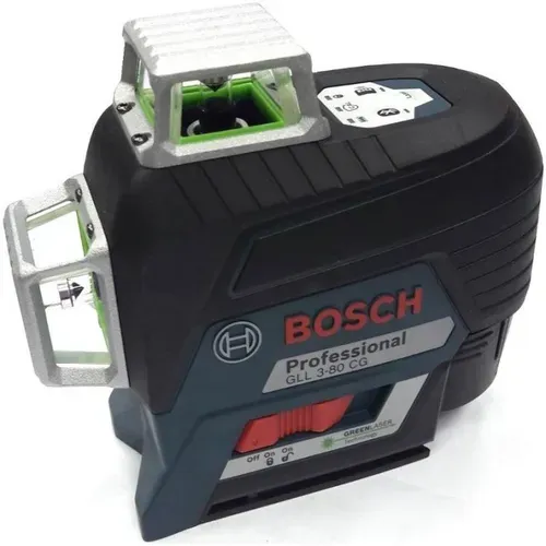 Лазерний нівелір Bosch GLL 3-80 CG + тримач BM1 + акумулятор + L-Boxx (0601063T00) - PRORAB image-11