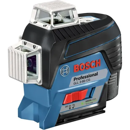 Лазерний нівелір Bosch GLL 3-80 CG + тримач BM1 + акумулятор + L-Boxx (0601063T00) - PRORAB image-2