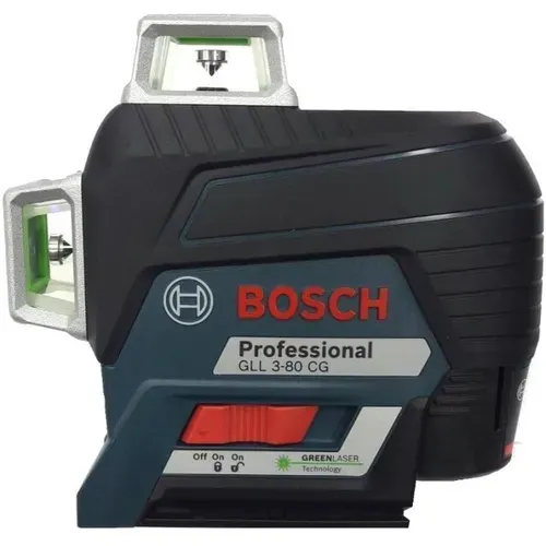 Лазерний нівелір Bosch GLL 3-80 CG + тримач BM1 + акумулятор + L-Boxx (0601063T00) - PRORAB image-9