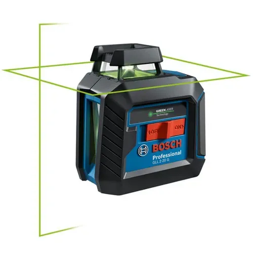 Нівелір лазерний Bosch GLL 2-20 G Professional (10 м) (0601065000) - PRORAB image-1