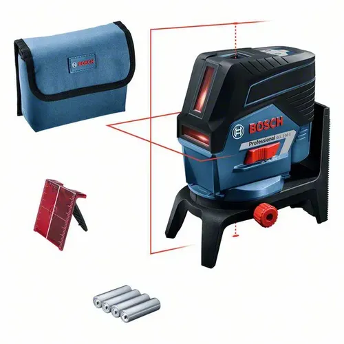 Лазерний нівелір Bosch GCL 2-50 C Professional (20 м) (0601066G00) - PRORAB image-3
