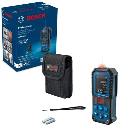 Лазерний далекомір Bosch GLM 50-22 Professional (0.05-50 м) (0601072S00) - PRORAB image-1