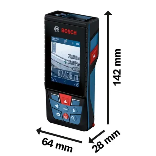 Лазерний далекомір Bosch Professional GLM 150-27 C (150 м) (0601072Z00) - PRORAB image-3