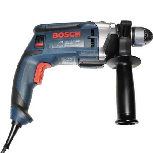 Дриль ударна 750Вт GSB 16 RE ШЗП + кейс, Bosch - PRORAB image-1