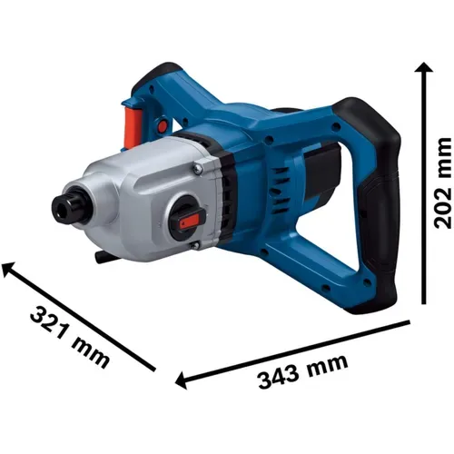 Електроміксер Bosch GRW 140 Professional (1.4 кВт, 140 мм) (06011C4020) - PRORAB image-3