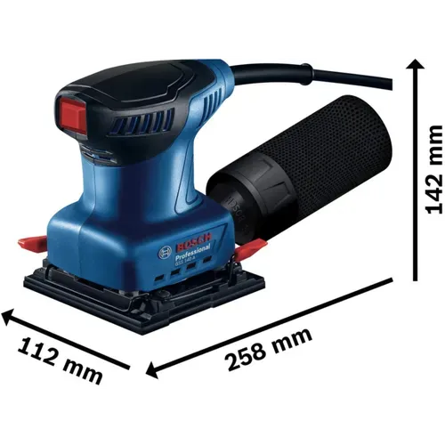 Віброшліфмашина Bosch GSS 140 A Professional (230 В, 112х101 мм) (06012A8021) - PRORAB image-6