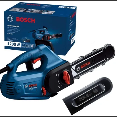 Ланцюгова електропила по газобетону Bosch Professional GAC 250 (1.2 кВт, 250 мм) (06012B6020) - PRORAB