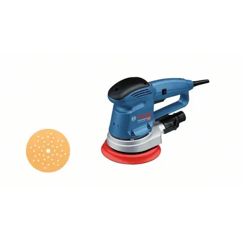 Ексцентрикова шліфмашина Bosch GEX 34-150 (0.34 кВт, 150 мм) (0601372800) - PRORAB image-1