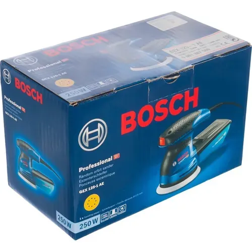 Ексцентрикова шліфмашина Bosch GEX 125-1 AE (0.25 кВт, 125 мм) (0601387500) - PRORAB image-9