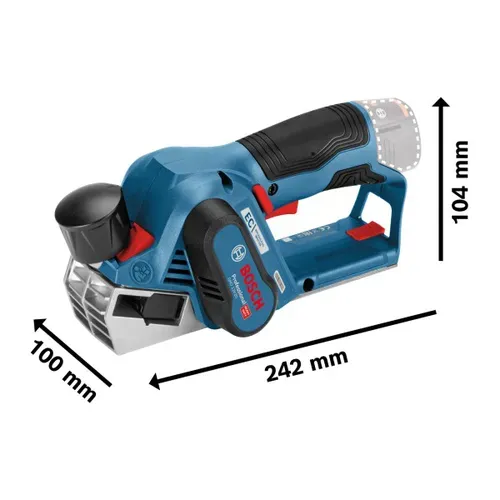 Рубанок акумуляторний Bosch GHO 12V-20 (12 В, без АКБ, 56 мм) (06015A7000) - PRORAB image-5