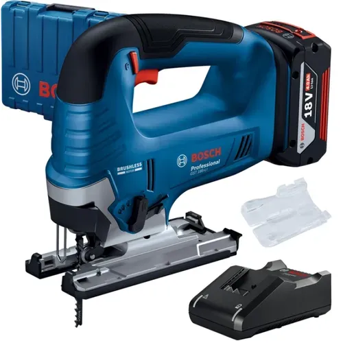 Акумуляторний лобзик Bosch Professional GST 185-LI (18 В, 4 А*год, 3500 об./хв) (06015B3023) - PRORAB