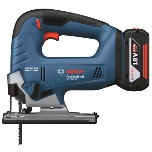 Акумуляторний лобзик Bosch Professional GST 185-LI (18 В, 4 А*год, 3500 об./хв) (06015B3023) - PRORAB image-1