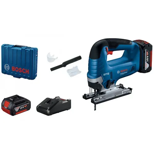 Акумуляторний лобзик Bosch GST 185-LI (18 В, 2х4 А*год, 3500 ход/хв) (06015B3024) - PRORAB