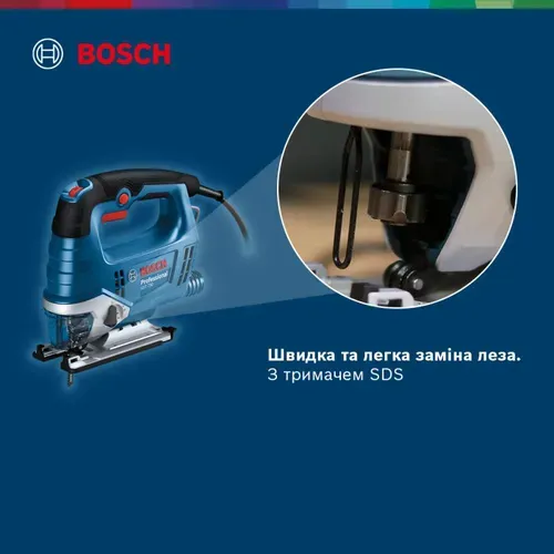 Лобзик електричний Bosch Professional GST 750 (0.52 кВт, 3200 ход/хв) (06015B4121) - PRORAB image-9