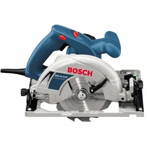 Циркулярна пила Bosch GKS 55+ GCE (1.35 кВт, 165 мм) (0601682100) - PRORAB image-2