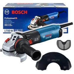 Кутова шліфмашина Bosch GWS 17-125 S Professional (1700 Вт, 125 мм) (06017D0300) - PRORAB