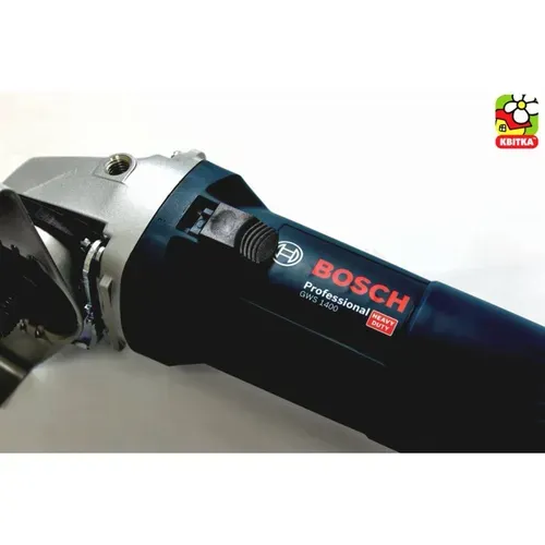 Кутова шліфмашина Bosch GWS 1400 Professional (1400 Вт, 125 мм) (0601824800) - PRORAB image-11