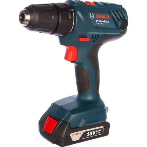Дриль-шуруповерт Bosch GSR 180-LI Professional (18 В, 2х2 А*год) (06019F8109) - PRORAB image-2
