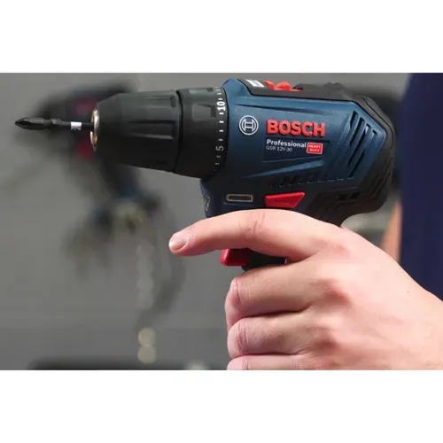 Шуруповерт акумуляторний Bosch GSR 12V-30 (12 В, 2х2 А*год, 30 Н*м) (06019G9001) - PRORAB image-10