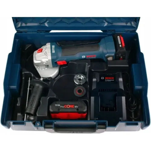 Акумуляторна кутова шліфмашина Bosch GWS 180-LI Professional (18 В, 4 А*год, 125 мм) (06019H9025) - PRORAB image-8