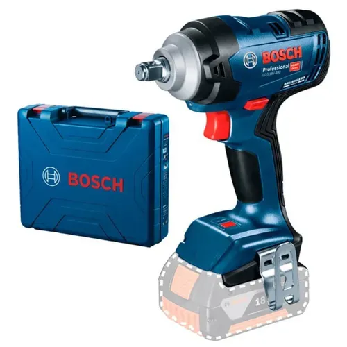 Акумуляторний ударний гайковерт Bosch GDS 18V-400 (18 В, без АКБ, 400 Н*м) (06019K0021) - PRORAB