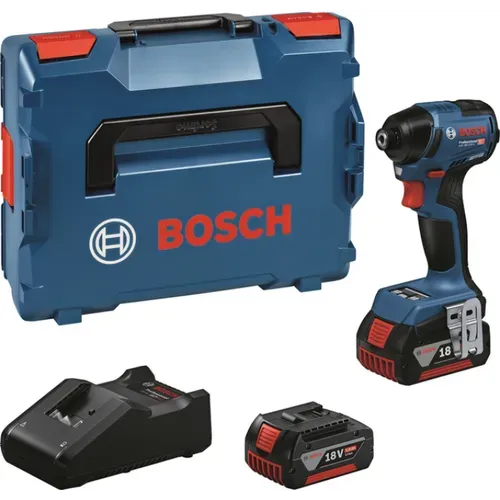 Акумуляторний ударний гайковерт BOSCH GDR 18V-220 C Professional (2х18 В, 5 А*год) (06019L6003) - PRORAB