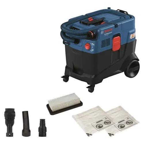 Будівельний пилосос Bosch GAS 400 A Professional (1.2 кВт, 40 л) (06019M0020) - PRORAB