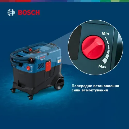 Будівельний пилосос Bosch GAS 400 A Professional (1.2 кВт, 40 л) (06019M0020) - PRORAB image-12