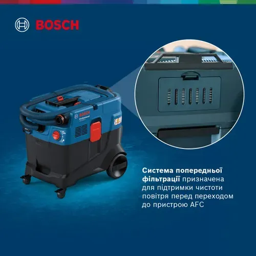 Будівельний пилосос Bosch GAS 400 A Professional (1.2 кВт, 40 л) (06019M0020) - PRORAB image-13