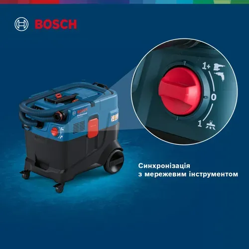 Будівельний пилосос Bosch GAS 400 A Professional (1.2 кВт, 40 л) (06019M0020) - PRORAB image-9