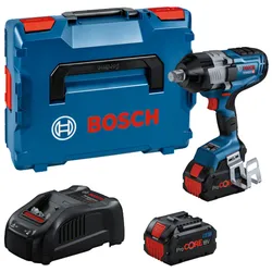 Акумуляторний ударний гайковерт Bosch Professional GDS 18V-1600 HC у кейсі (18 В, 2х8 А*год) (06019M1002) - PRORAB image-13