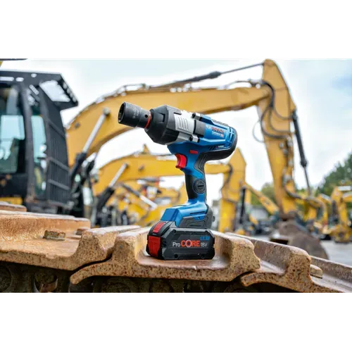 Акумуляторний ударний гайковерт Bosch Professional GDS 18V-1600 HC у кейсі (18 В, 2х8 А*год) (06019M1002) - PRORAB image-3