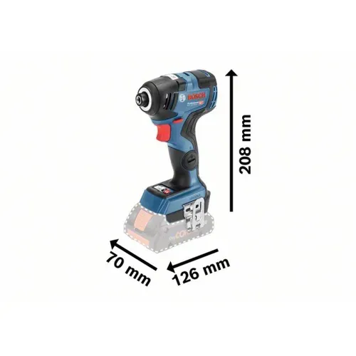 Акумуляторний ударний гайковерт Bosch Professional GDS 18V-350 (18 В, без АКБ) (06019M5020) - PRORAB image-8