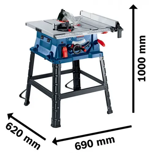 Стіл розпилювальний Bosch GTS 254 Professional (1.8 кВт, 254 мм) (0601B45000) - PRORAB image-2