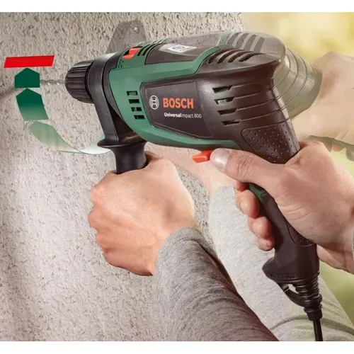 Дриль ударний Bosch UniversalImpact 800 (0.8 кВт, 3000 об/хв) (0603131120) - PRORAB image-2