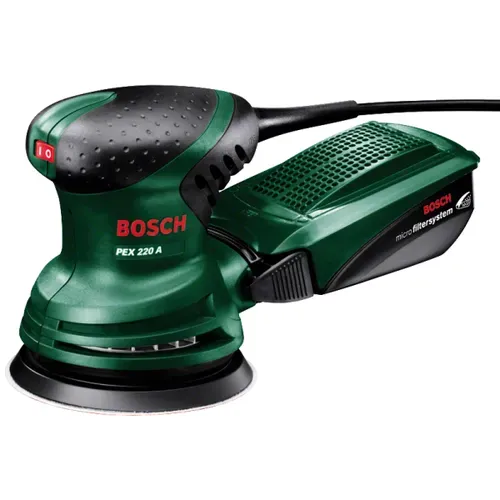 Ексцентрикова шліфмашина Bosch PEX 220 A (0.22 кВт, 125 мм) (0603378000) - PRORAB image-2