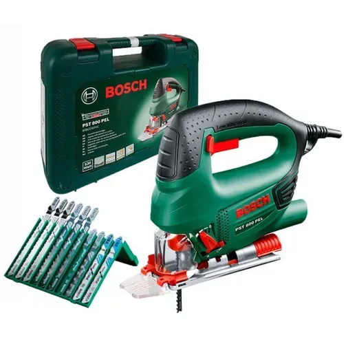 Електричний лобзик Bosch PST 800 PEL Compact (0.53 кВт, 3100 ход/хв) (06033A0101) - PRORAB