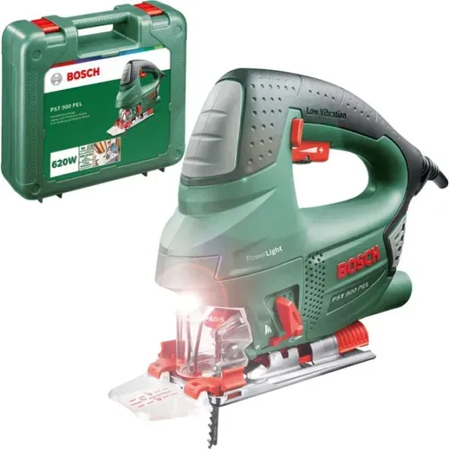 Лобзик електричний Bosch PST 900 PEL (0.62 кВт, 3100 ход/хв) (06033A0220) - PRORAB