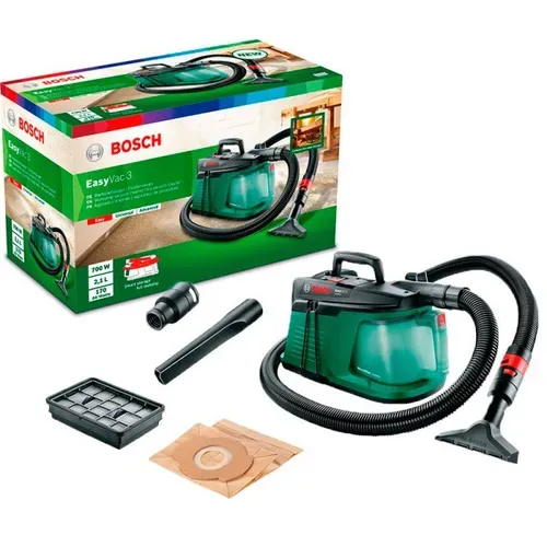 Пилосос Bosch EasyVac 3 (0.7 кВт, 2 л) (06033D1000) - PRORAB image-2